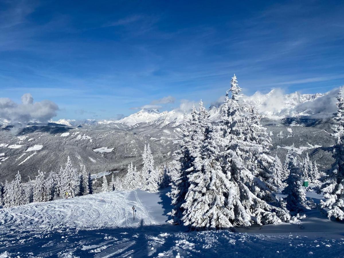 Chalet Reiteralm- Ski Inski Out シュラートミンク エクステリア 写真